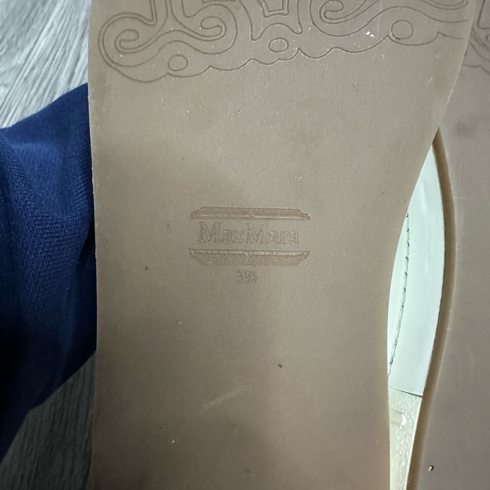 MaxMara Tabei leather high-top sneakers 39.5 - Picture 8 of 8